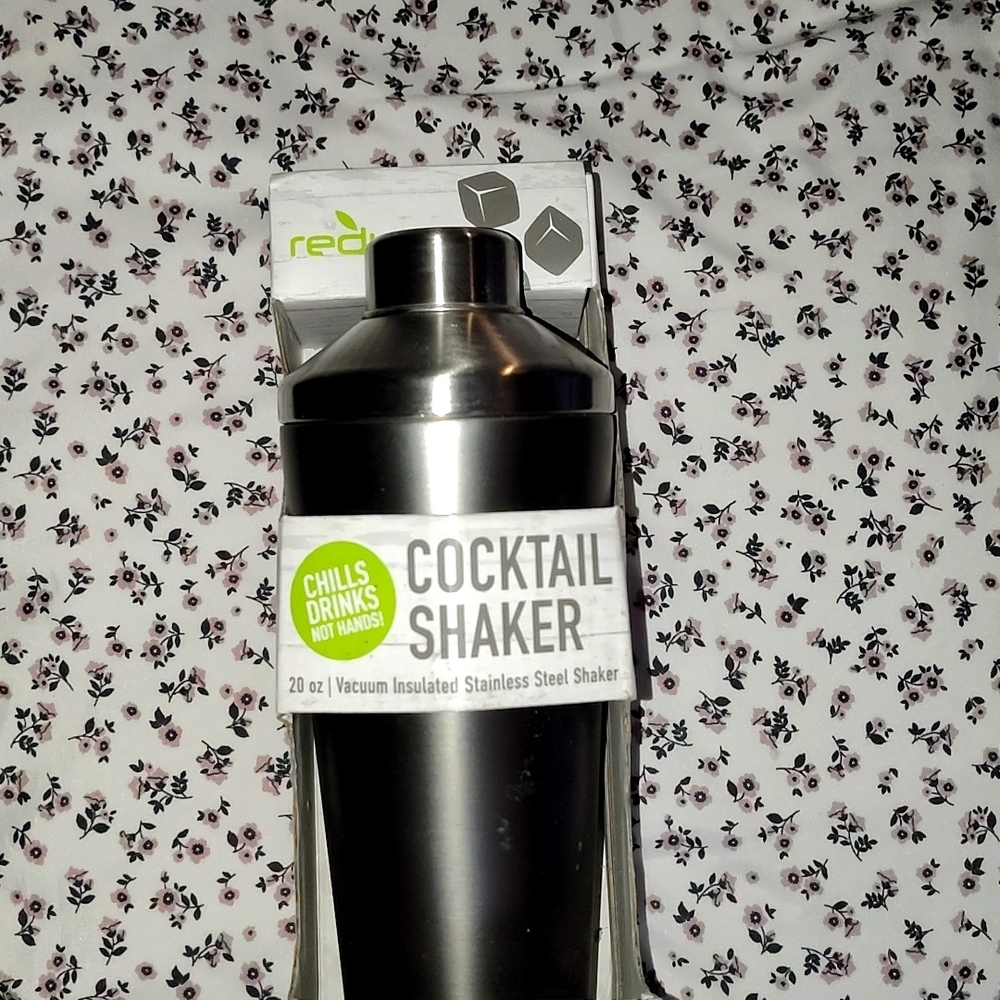 Insulated Cocktail Shaker - Black